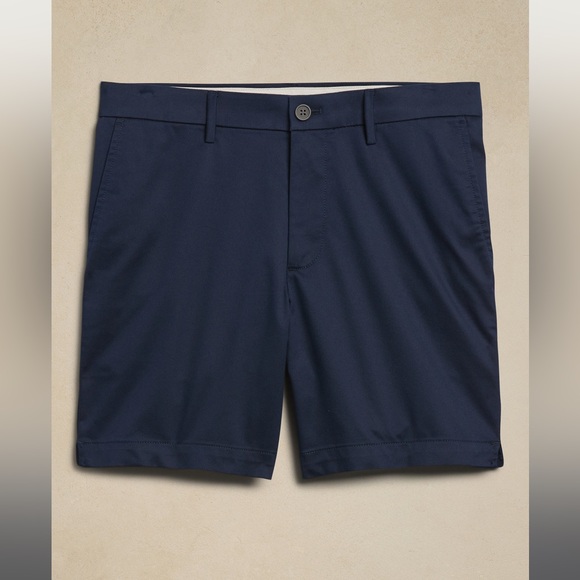 NWT Banana Republic Navy 7” Core Temp Short Size 38 - Picture 4 of 11
